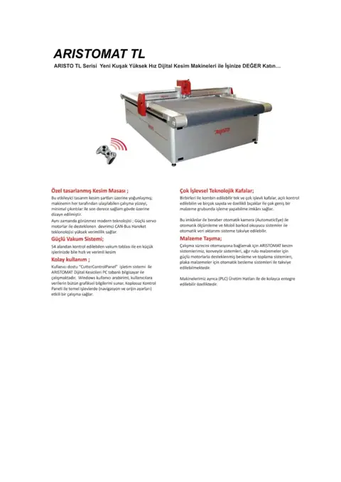 ARISTO ARISTOMAT TL TechLine Cutter görsel 7