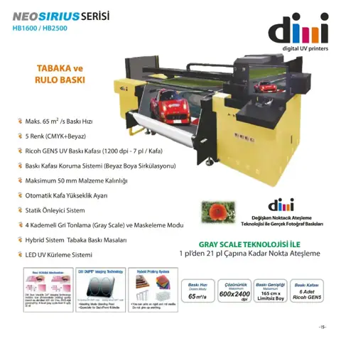 Dilli NEOSIRIUS Serisi HB1600 görsel 3