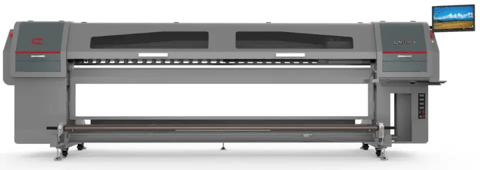 Gongzheng GZM3200KM - Rulodan Ruloya UV Baskı Makineleri