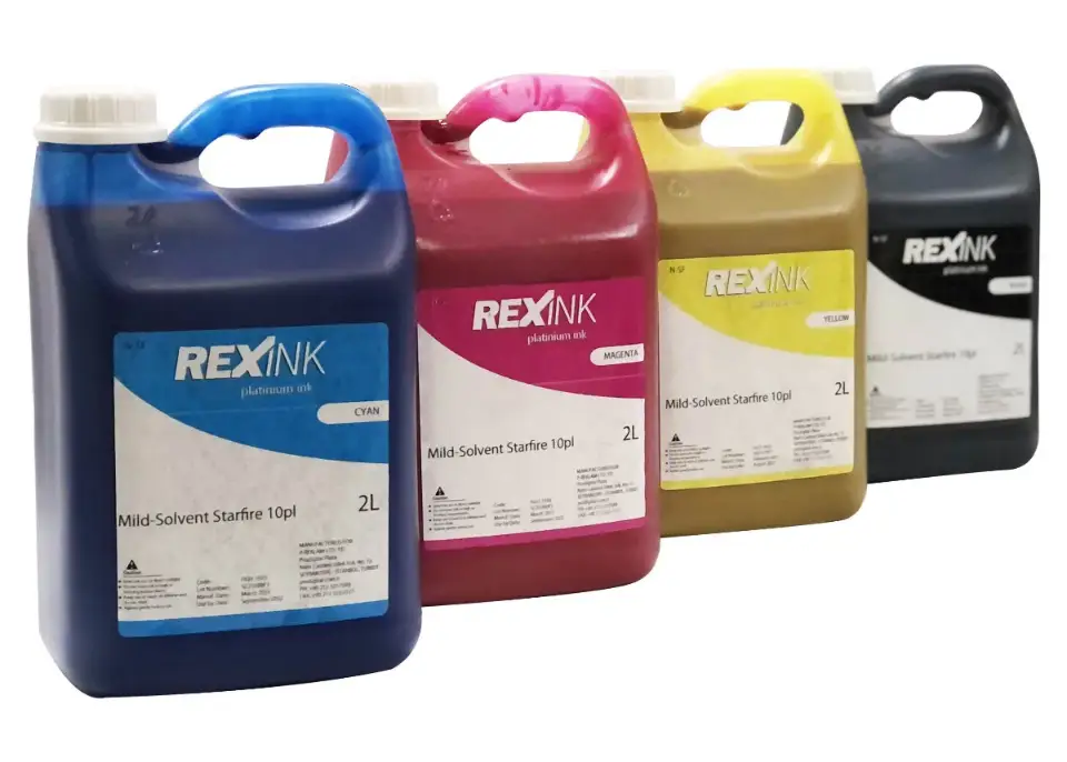 Rexink Mild-Solvent Starfire 10pl Dijital Baskı Boyası - Dijital Baskı Boyaları