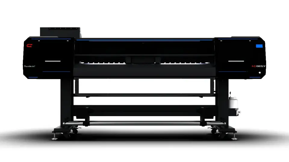 Thunderjet AQ1800UV - Rulodan Ruloya UV Baskı Makineleri