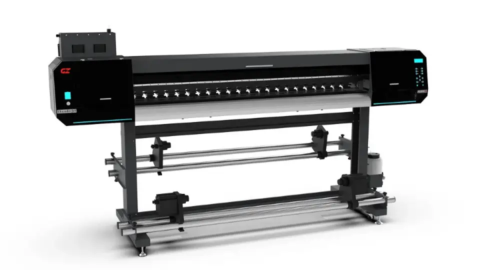 Thunderjet AQ1802UV - Rulodan Ruloya UV Baskı Makineleri